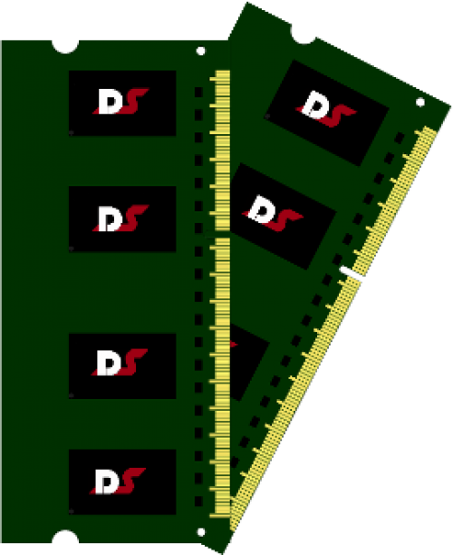 Mounting RAM memory in a PC or Laptop